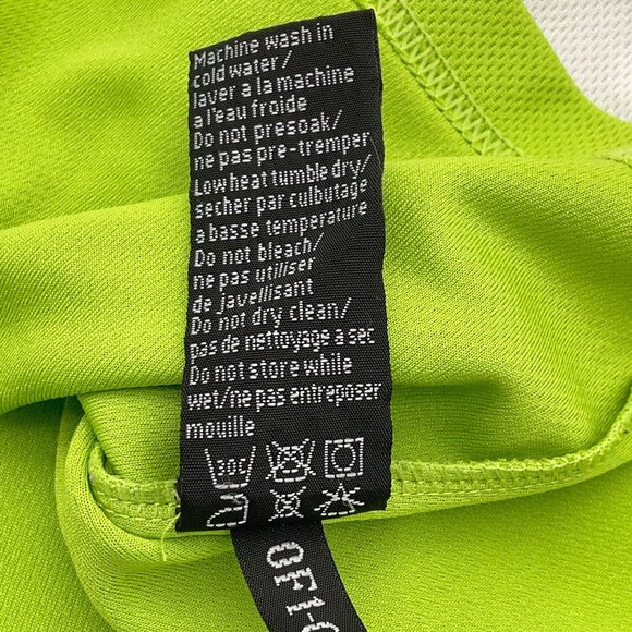 Sunice Vancouver 2010 Winter Olympics Official Merchandise 1/4 Zip Lime Jacket M - Picture 11 of 12